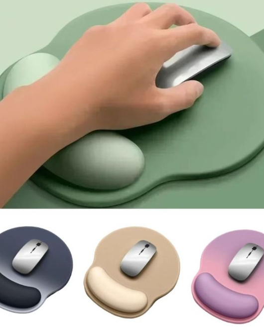 Gradient Mouse Pad Soft Silicone Comfortable Wrist Durable Non-Slip Rest Smooth Surface Ergonomic Mouse Pad Computer Desktop