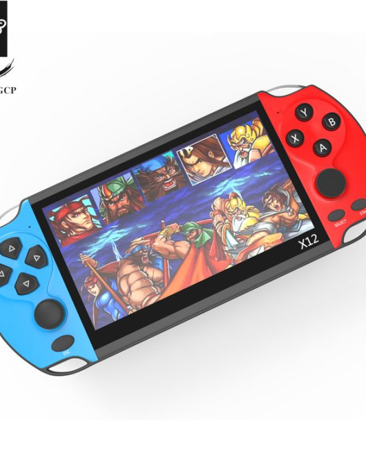 X7Plus Handheld Game Console – 5.1" HD Screen Portable Player with 15,000+ Built-in Games-music and videos