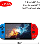 X7Plus Handheld Game Console – 5.1" HD Screen Portable Player with 15,000+ Built-in Games-music and videos