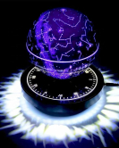 Levitating Starry Night Light – Floating Galaxy Lamp with Magnetic Base