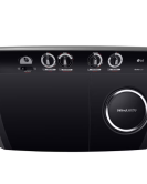 LG Twin Tub Washing Machine 7KG Wind Jet Dry, Roller Jet, 3 Wash Programs, Black Color