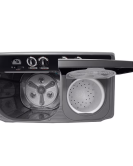 LG Twin Tub Washing Machine 7KG Wind Jet Dry, Roller Jet, 3 Wash Programs, Black Color