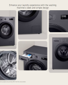 LG- F2-Y1-HYP-6J Washer,7Kg, AI DD, ThinQ Silver