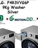 LG- F4R3VYG6P 9Kg Washer Silver