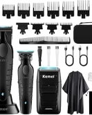 Cordless Hair Cutting Kit with LED Display