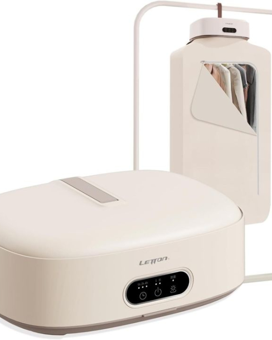 Easily Packable Electric Clothes Dryer – Portable Travel Dryer with Dust-Free Design