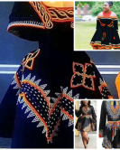  Traditional Half length gown