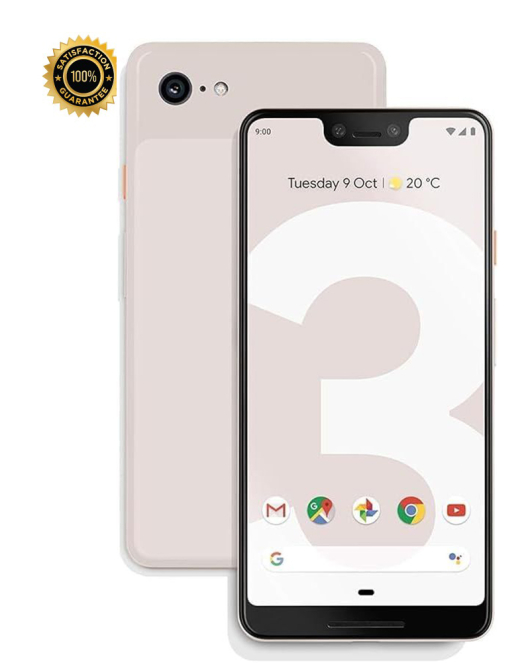 Google Pixel 3 XL – 6.3" OLED Display, 64GB Storage, HDR+ Camera