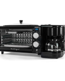 3-in-1 Electric Breakfast Maker – Oven, Skillet & Coffee Maker | UK 220V Kitchen Appliance